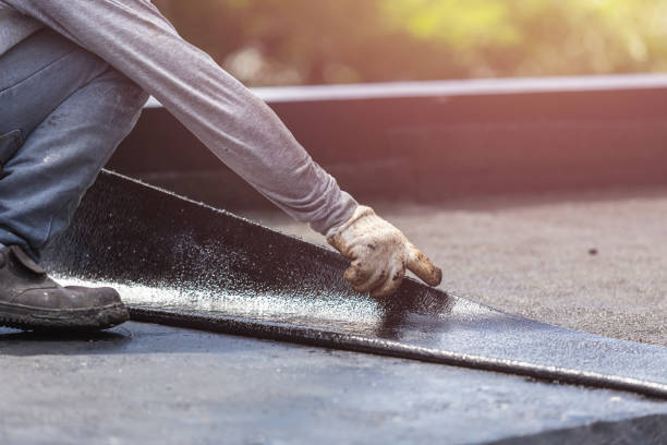 Professional Interior Drainage System technician working in Minot, ND